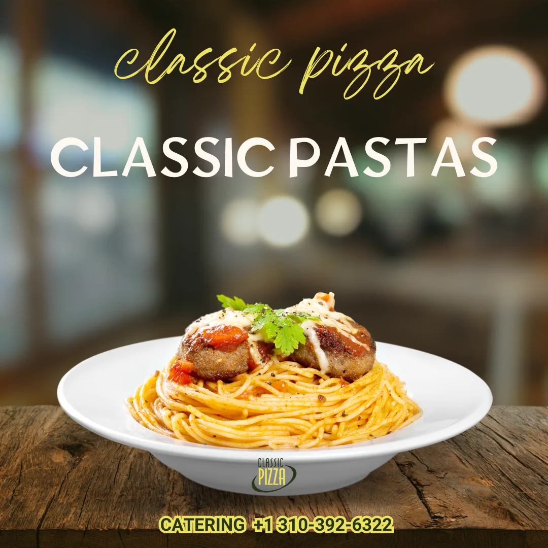 Pastas Carousel Promo Classic Pizza Best Pizza in Santa Monica