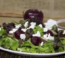 Portobello and Roasted Beets